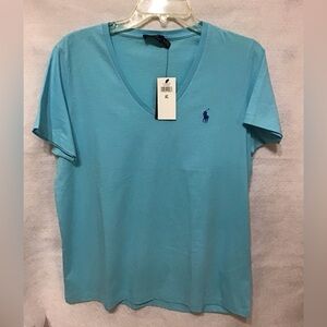 Ralph Lauren Light Blue Short Sleeve Tee